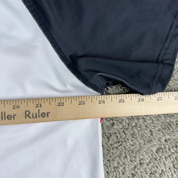 Mainfini Polo Shirt Mens XL White American Flag We The People USA Patriotic - Picture 8 of 9